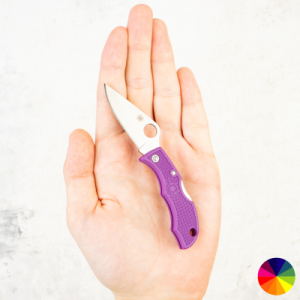 Нож Spyderco Ladybug, VG-10, FRN Purple, LPRP3 Нож Spyderco Ladybug, VG-10, FRN Purple, LPRP3